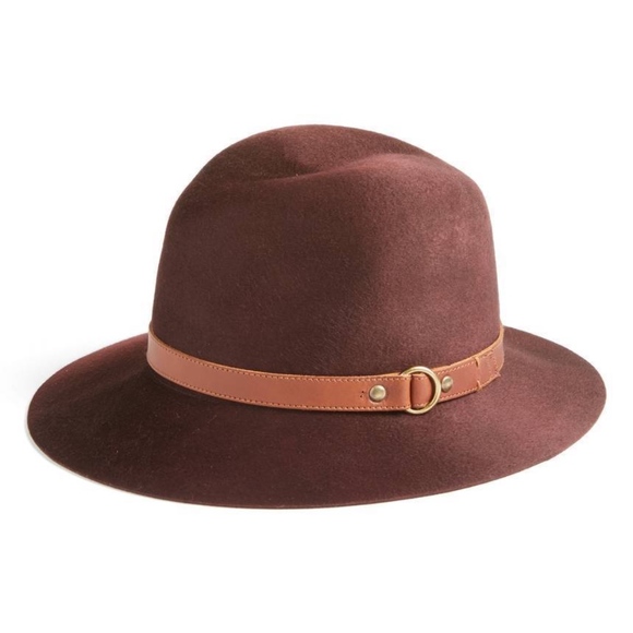 Frye Other - New Frye Addie Wool Fedora Hat Medium